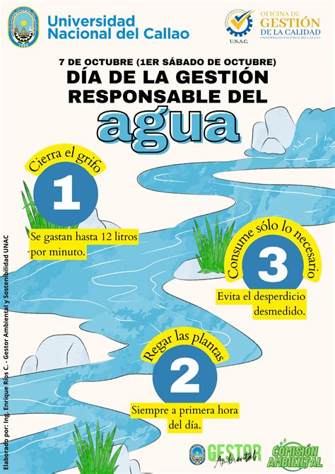 DÍA DE LA GESTIÓN RESPONSABLE DEL AGUA Universidad Nacional del Callao