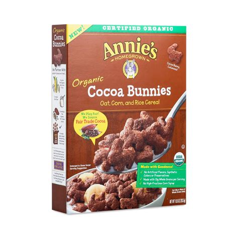 Cocoa Bunnies Organic Cereal By Annies Thrive Market