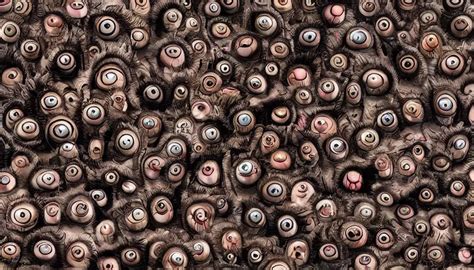 , many eyes ， many tentacles ， many flesh and blood, 8 | Stable Diffusion