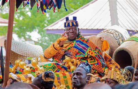 Asantehene Celebrates St Akwasidae In His Silver Jubilee Year Gajreport