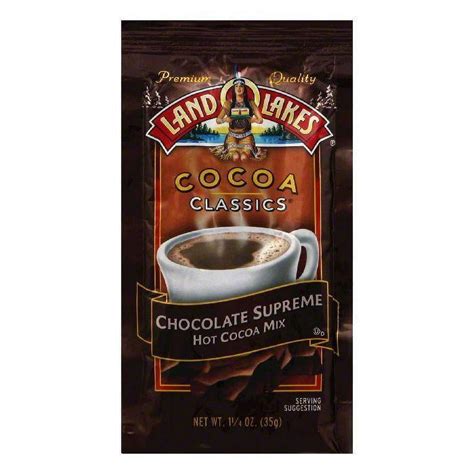 Land O Lakes Cocoa Classics Chocolate Supreme Hot Cocoa Mix Packets Oz Pack Of