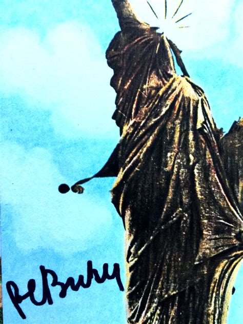 Pol Bury Statue Of Liberty Hand Signiert Orig Signed Multiple Frame