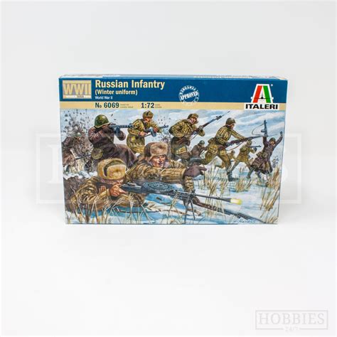 Italeri WWII Russian Infantry Winter Uniform 1 72 Scale Hobbies247