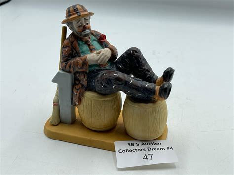 Lot - 6" Dave Grossman Creation Porcelain Emmett Kelly circus