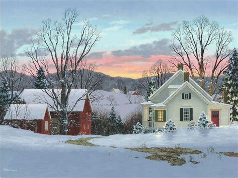 037 Fred Swan That Special Place Winter Painting Winter Pictures