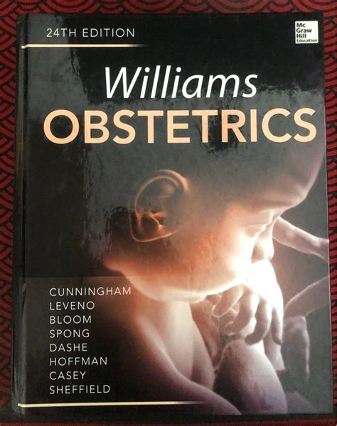 Original Williams Obstetrics Th Ed Med Book On Carousell