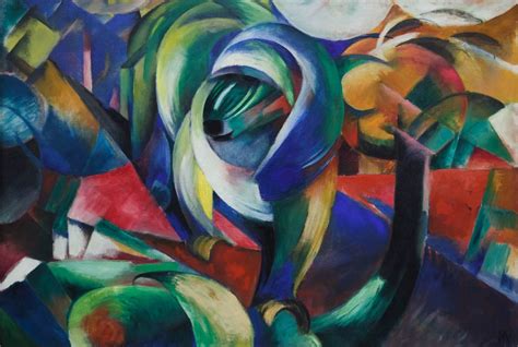 German Expressionism: A Break From Tradition Franz Marc, Mandrill ...