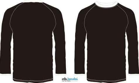 Abu Abu Kaos Polos Hitam Depan Belakang Untuk Desain Hd Lengan Panjang