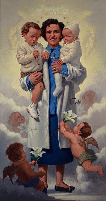 St Gianna Molla Catholic Religion Catholic Saints Catholic Art