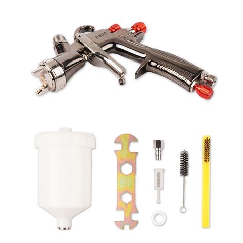 R500 Lvlp Air Spray Gun Car Gravity Airbrush Painting Gun Kits 13mm