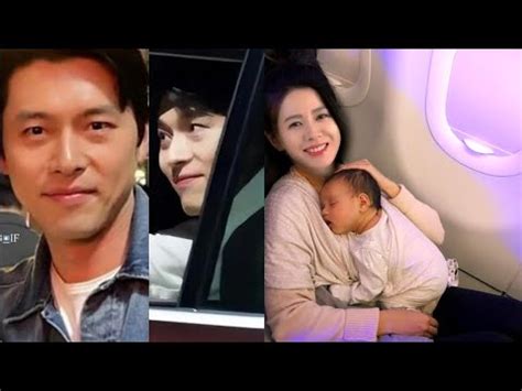 Unseen Photo Hyun Bin And Son Ye Jin Brought Their Son With Them