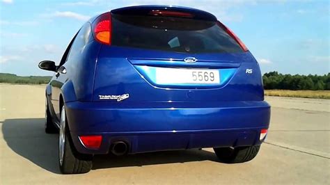 Ford Focus Rs Mk Milltek Exhaust Sound Youtube