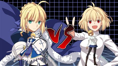 MUGEN Tournament 1 Saber Vs Arcueid YouTube