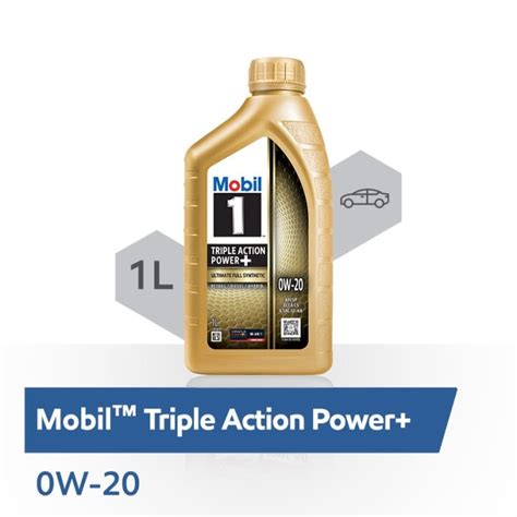 Dầu nhớt Mobil 1 0W20 Triple Action Power Huỳnh Tấn