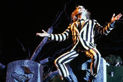 Tim Burton In Beetlejuice Vogue It