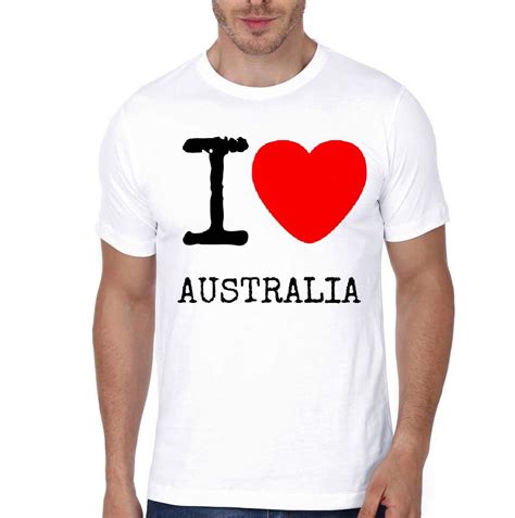 I Love Australia White T Shirt Swag Shirts