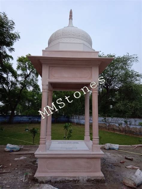 Pink Stone Chhatri Feet At Rs In Dausa Id