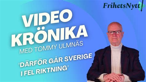 D Rf R G R Sverige I Fel Riktning Videokr Nika Med Tommy Ulmn S