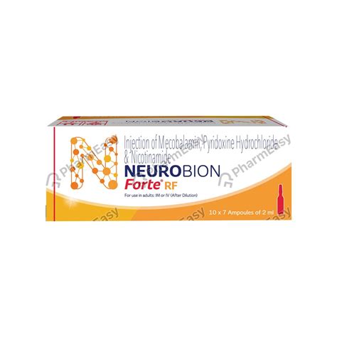 Buy Neurobion Forte Rf Inj Ml Online At Flat Off Pharmeasy