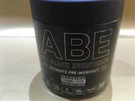 Applied Nutrition ABE All Black Everything Bodybuilding And Sports