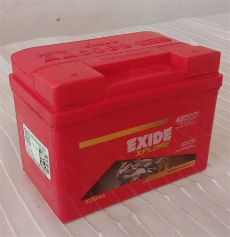 Exide Xplore Xltz A Motorcycle Vrla Battery Months Capacity Ah