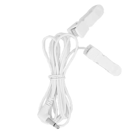 Tens Ear Clip 3 5mm TENS Wire Cable Electrode Lead Cable Ear Clip For