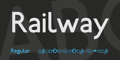 Railway Font Family · 1001 Fonts