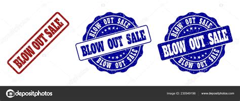 Blow Out Sale Grunge Stamp Seals Stock Vector Image By Tatyana Sibcode