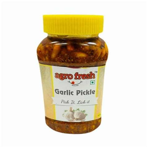 Hathras Spicy Gm Agro Fresh Garlic Pickle Packaging Type Jar At Rs