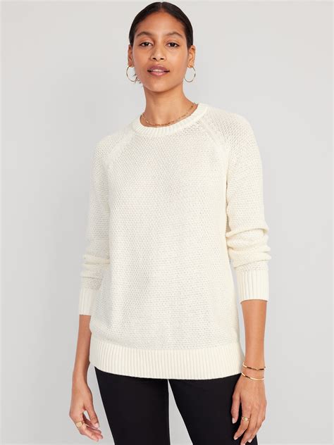 Textured Pullover Tunic Sweater For Women Old Navy