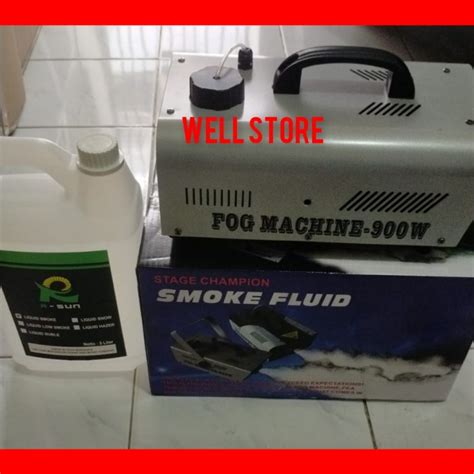 Jual Paket Mesin Asap Panggung W Cairan Liter Shopee Indonesia