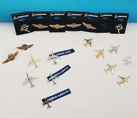 Boeing Pin Airbus Pin Pin With Plane Pin With Airplane Etsy