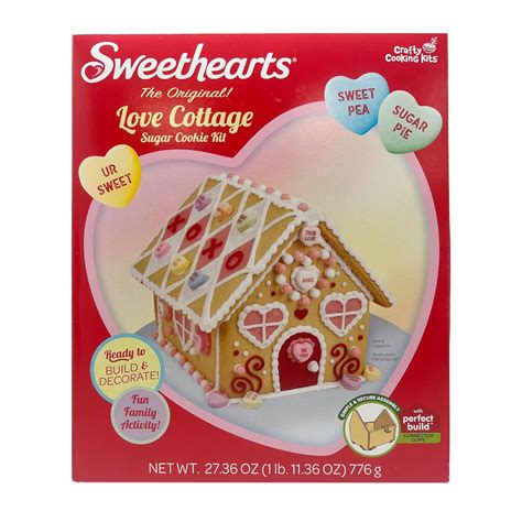 Sweethearts Love Cottage Sugar Cookie Kit Crafty Cooking Kits Valentine S Day