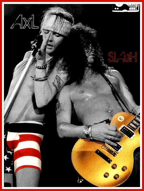 Axl And Slashxxx Axl Rose And Slash Fan Art 11256140 Fanpop