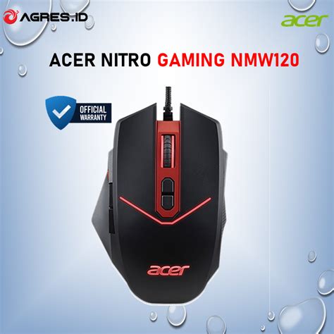 Jual Acer Nitro Gaming Nmw120 4200dpi Mouse Garansi Resmi Shopee