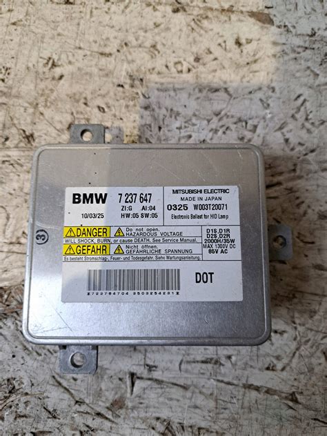 BMW E90 E91 7237647 MODUŁ PRZETWORNICA BMW E90 E91 7237647 MODUŁ