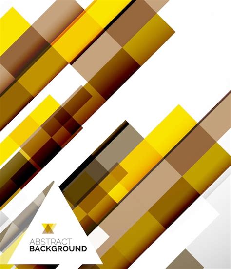 Premium Vector Abstract Flyer Template Design Background