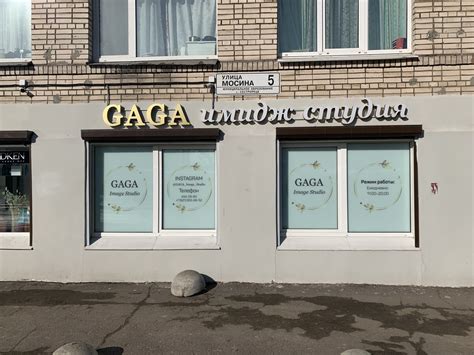 Салон красоты Gaga Image Studio, ул. Мосина, д.5, г. Сестрорецк: ☎️ ...
