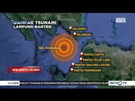 Tsunami Raksasa Selat Sunda Pernah Terjadi Di Tahun 1883 Video