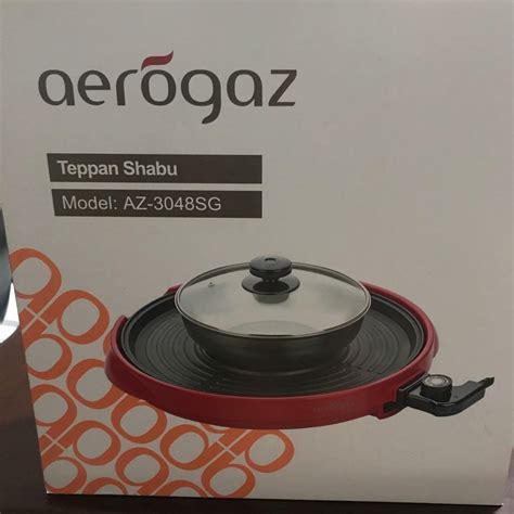 Aerogaz Teppan Shabu 2 In 1 Multi Function Electric Hot Pot Steamboat