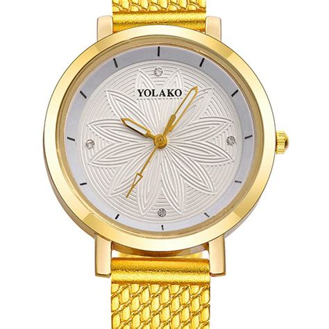 Yolako Yk Women Casual Quartz Watch Gold