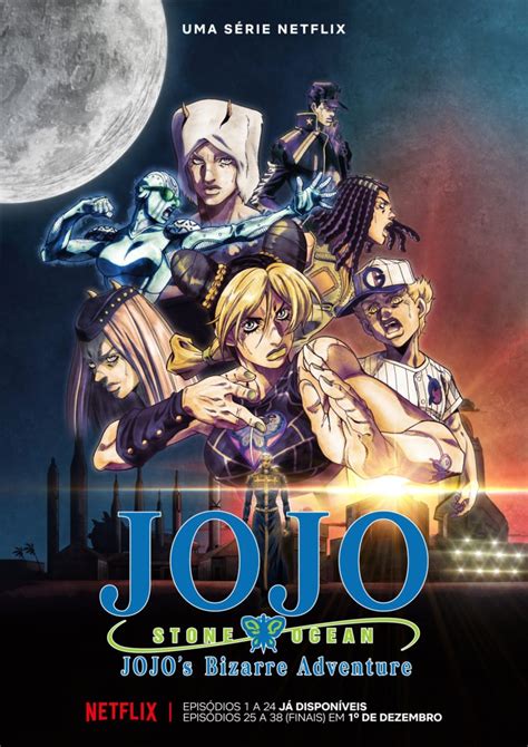 Final De Jojos Bizarre Adventure Stone Ocean Estreia Em Dezembro Na