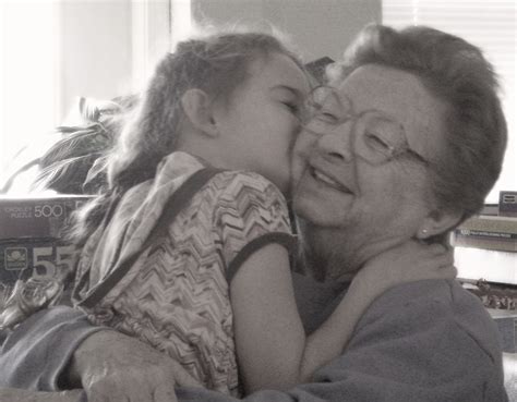 Love My Grandma Grandma Gets A Huge Kiss From The Birthday… April