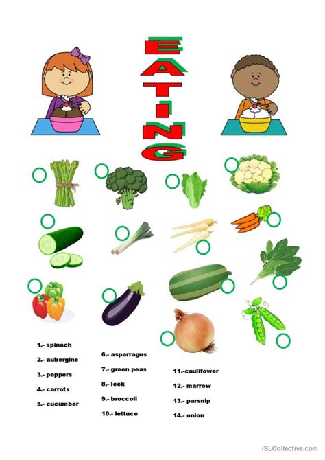 Eating Healthy Food English Esl Worksheets Pdf Doc