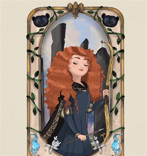 Pin By Brianne Folden On Disney Merida Disney Character Art Disney