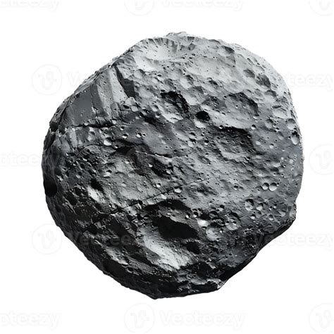 Round Asteroid On Isolated Transparent Background 43560564 Png