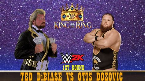 Wwe All Time King Of The Ring Ted Dibiase Vs Otis Dozovic St Round