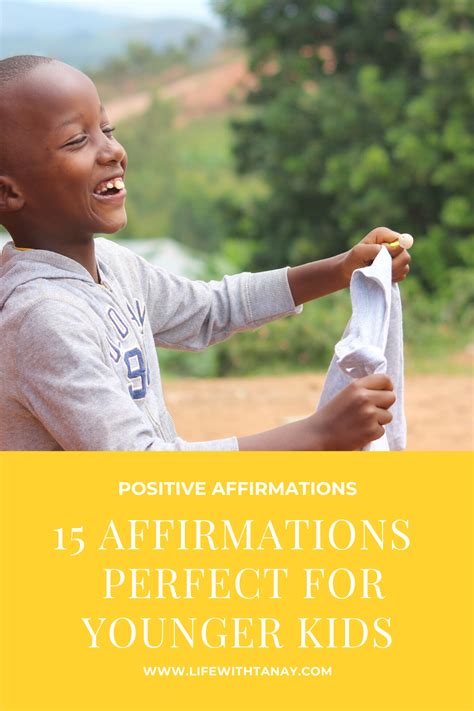 15 Positive Affirmations For Preschoolkindgergarten Life With Tanay