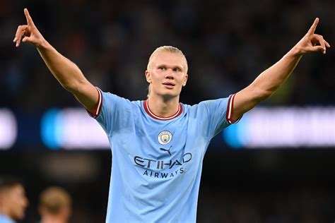 Erling Haaland Man City Man Continues To Rewrite PL History With Brace