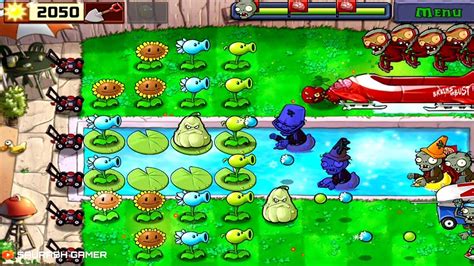 Plants Vs Zombies Pool Level 9 Youtube